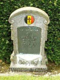 Le Mans West Cemetery - Van Overmeeren, Joseph